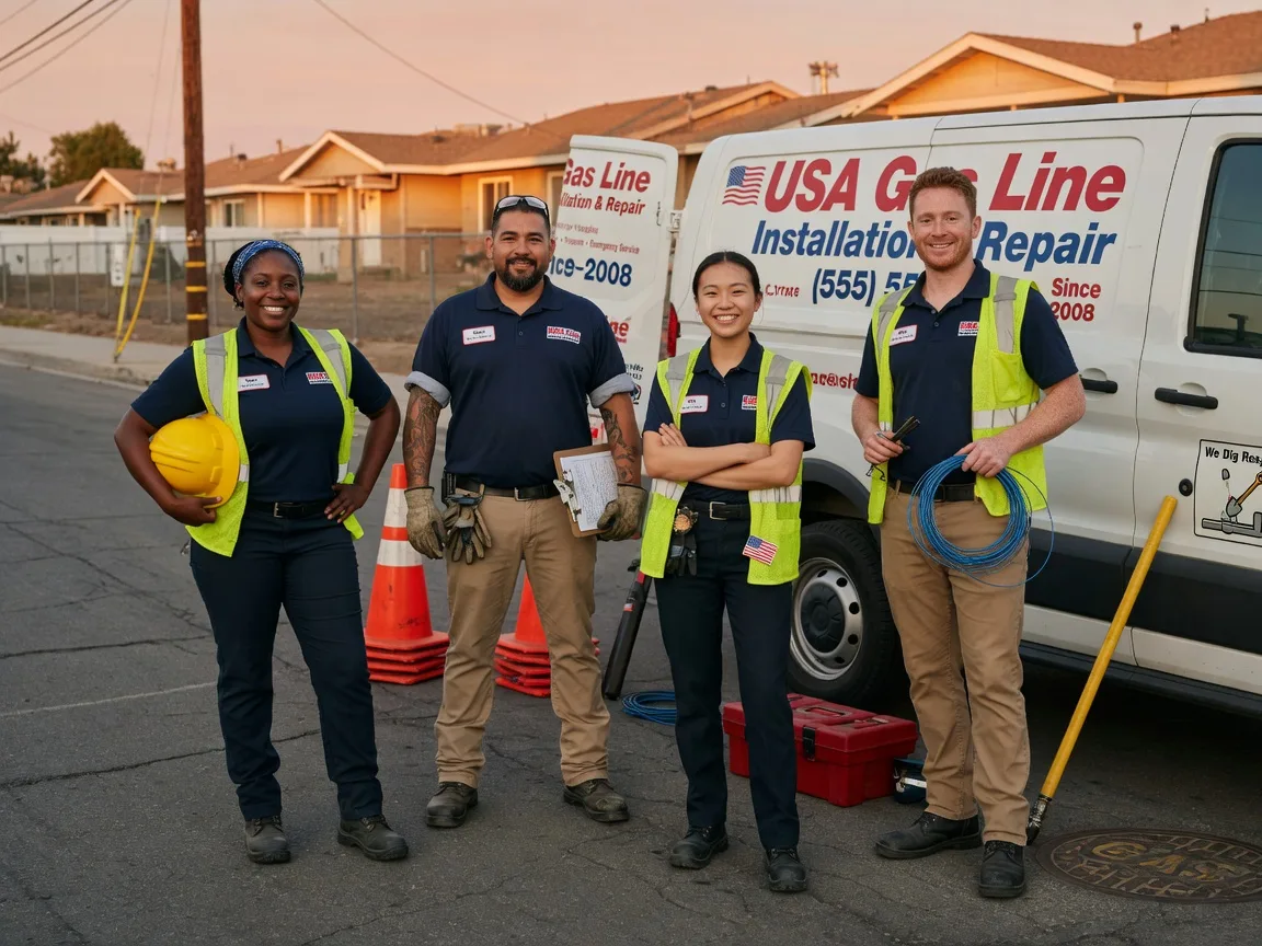 Gas Line Installation company in Crosby, ND